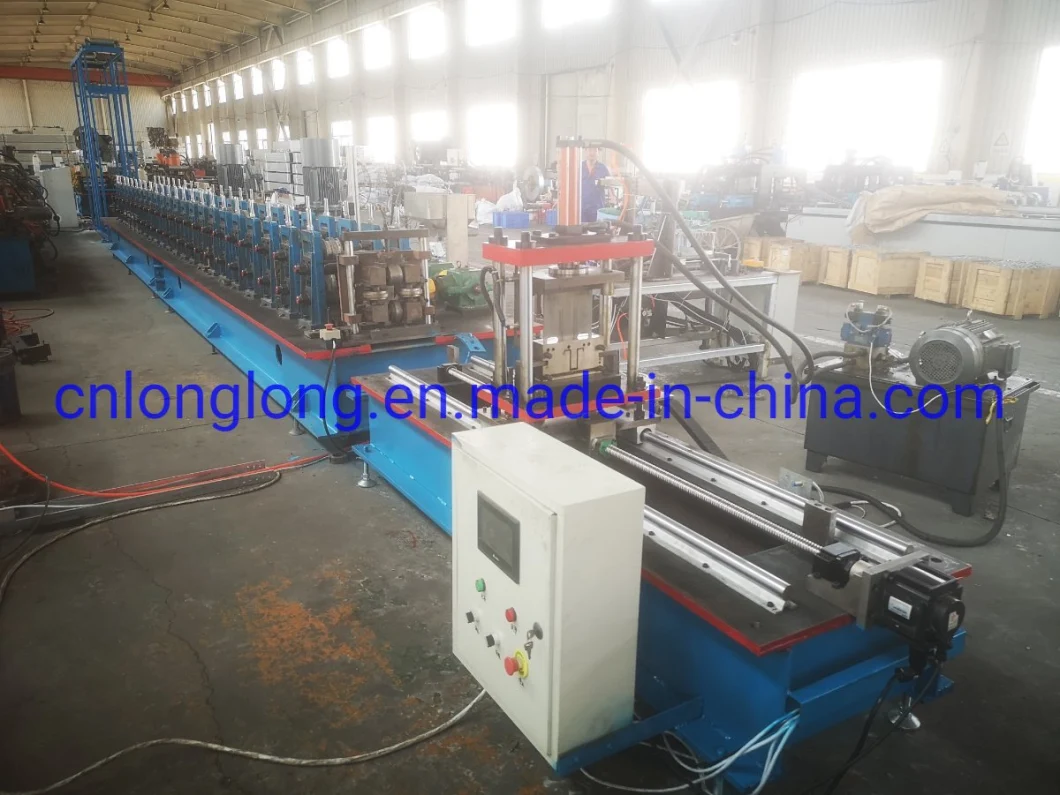 Automatic Roll Former C U Steel Purlin Roll Forming Machine