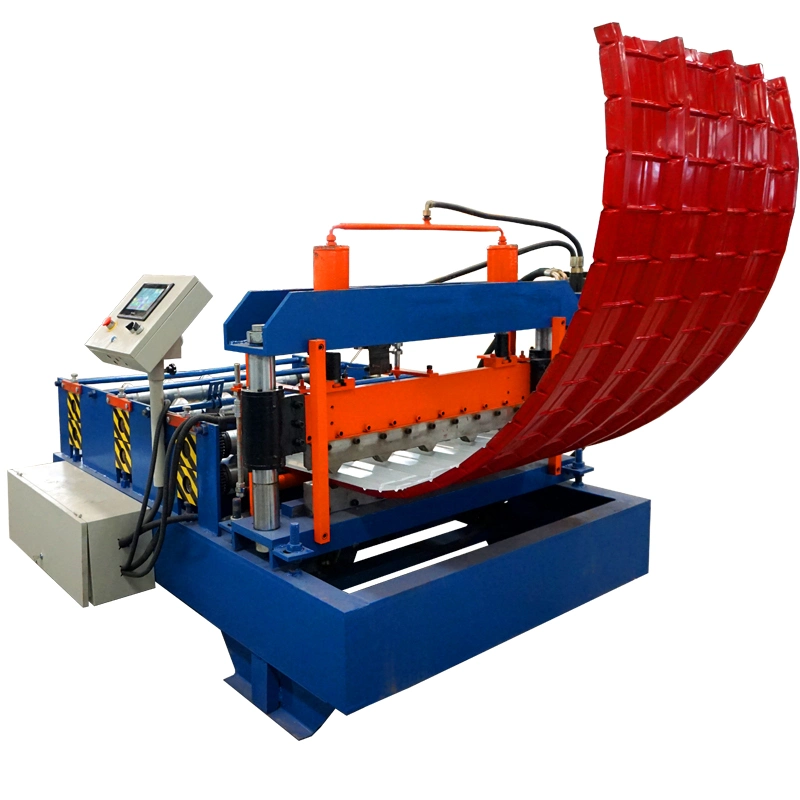 Hydraulic Curving Roll Forming Machine Tile Making Machinery