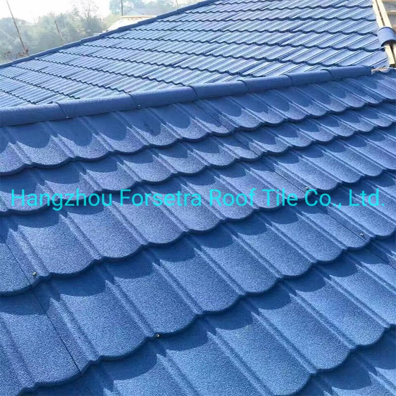 New Roofing Tiles Houses High Quality Roof Shingles Types Cheap Durable Stone Coated Metal Roof Tile and Accessories