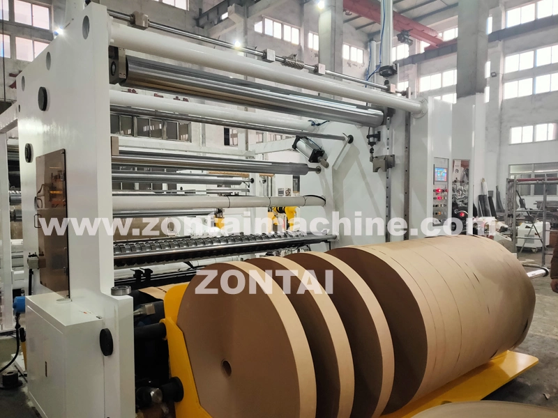 Jumbo Paper Roll Slitter Rewinder Machine Paper Converting Machine Paper Slit Machine for Craft Paper Silicone Paper