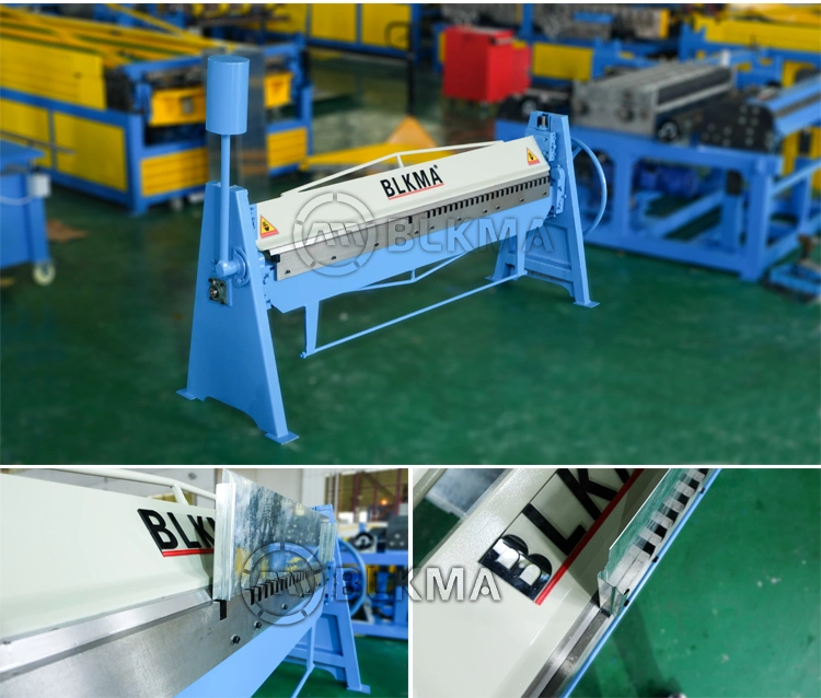 Manual Rectangular Duct Sheet Folding Machine/Air Ventilation Tdf Sheet Curving Machine From Blkma Factory