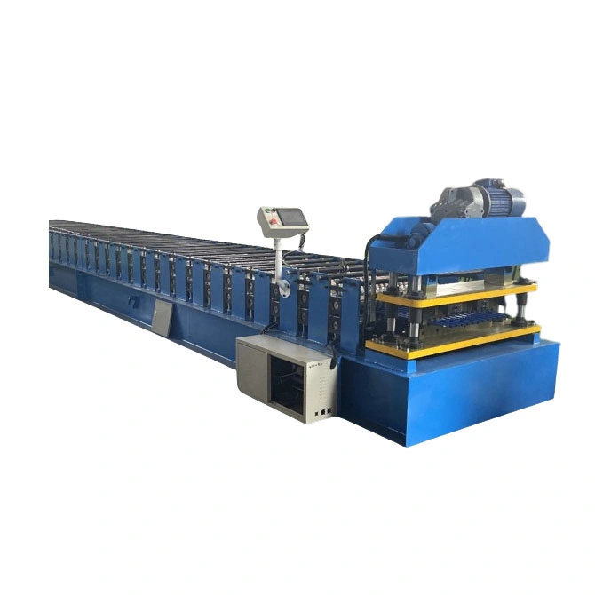 Galvanized Roll Shutter Door Slat Channel Cold Roll Making Machinery Fly Saw Metal Shutter Door Frame Rolling Forming Machines