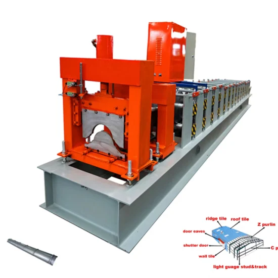 Xinnuo 312 Автоматическая машина для прокатки листовой стали для коньковой металлической кровли и металлической кровли со стоячим фальцем